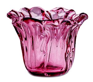 VASO MARSALA EM VIDRO