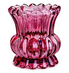 VASO MARSALA EM VIDRO