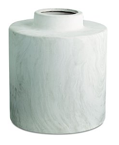 VASO  MARMORE EM CERAMICA