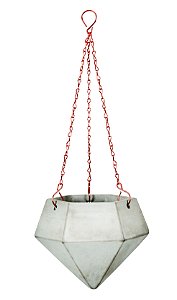 VASO PENDENTE EM CIMENTO