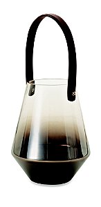 LANTERNA BLACK NIQUEL EM VIDRO