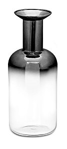 VASO BLACK NIQUEL EM VIDRO