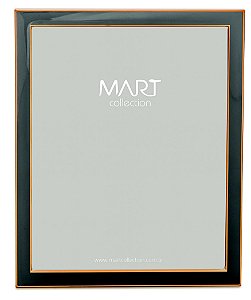 PORTA-RETRATO CINZA EM METAL - 20X25