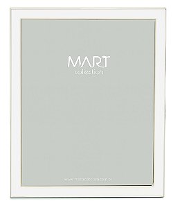 PORTA-RETRATO BRANCO EM METAL - 20X25