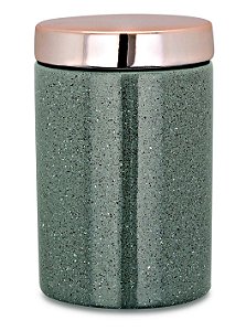 POTE CINZA EM CERAMICA