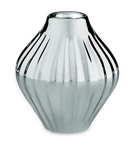 VASO PRATA EM CERAMICA