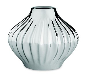 VASO PRATA EM CERAMICA