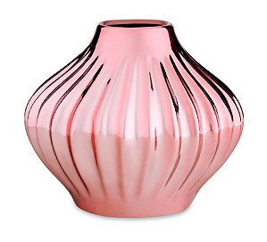 VASO ROSE GOLD EM CERAMICA