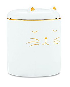 POTE GATO EM CERAMICA
