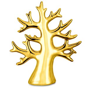 ARVORE DOURADA EM CERAMICA