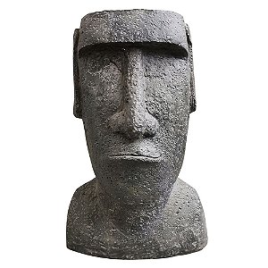 PECA DECORATIVA DE RESINA COM BASE 16CM X 6CM X 28CM
