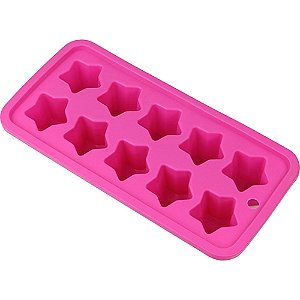 FORMA PARA GELO ESTRELA - 22X11 CM