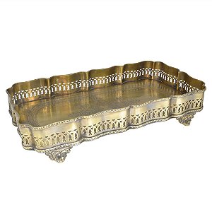 BANDEJA DECORATIVA  41cm   23cm