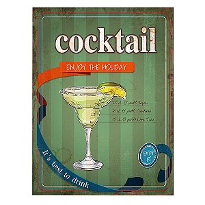 TELA DE METAL COCKTAIL 30CM X 40CM