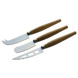 KIT DE FACAS PARA QUEIJO 3 PCS 29,2CM X 17CM X 2,5CM