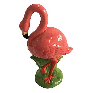 FLAMINGO DE CERAMICA