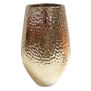 VASO DOURADO 11,8CM X 20,5CM
