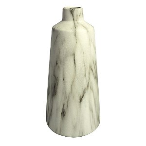 VASO DE CERAMICA MARMORIZADO 10CM X 10CM X 21CM