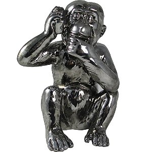 MACACO COM CELULAR - 18 CM