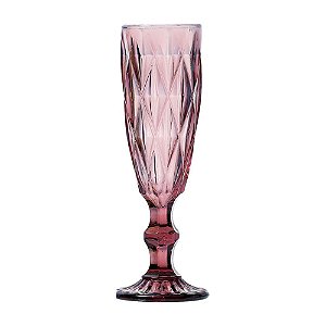 CJ TACAS DE CHAMPAGNE DE VIDRO MARSALA  6 PCS 5,8CM X 19,8C