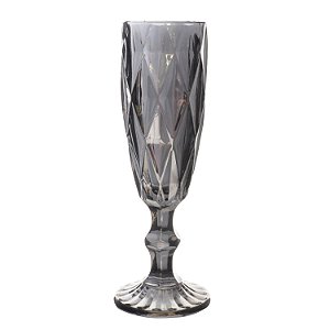 CJ DE 6 TACAS PARA CHAMPANHE - PRATA - 20 CM