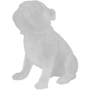BULLDOG DE RESINA - 14X9X15 CM