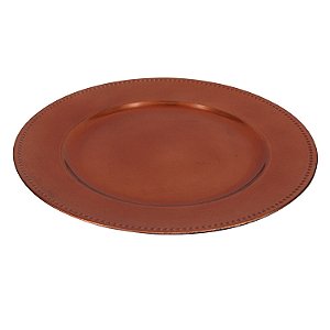 SOUSPLAT DE PLASTICO BRONZE 33CM X 2CM
