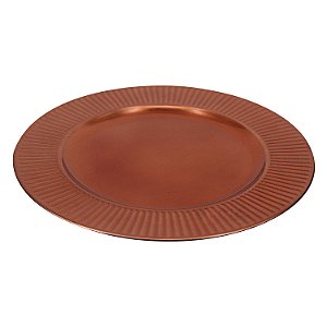 SOUSPLAT DE PLASTICO BRONZE 33CM X 2CM