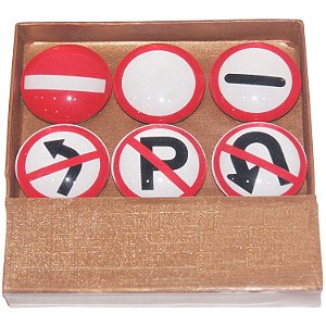 CJ DE PESOS PARA PAPEL - 6 PCS - 12 CM