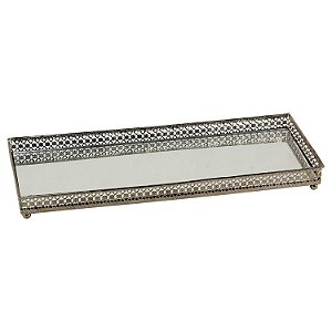 BANDEJA DE FERRO - 30X11 CM