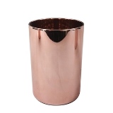 VASO DE VIDRO ROSE 8,8CM X 8,8CM X 13CM