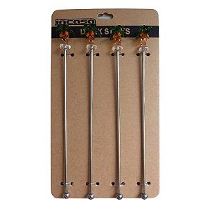 CJ DE GARFOS PARA PETISCO  4 PCS 20CM X 2CM X 1CM