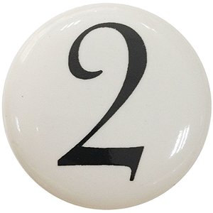 PUXADORES DE CERAMICA - 2 PCS