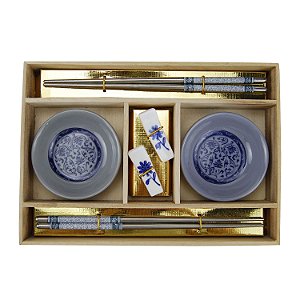 KIT DE COMIDA JAPONESA P 2 PESOAS 25,5CM X 18CM X 3,50CM