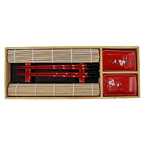 KIT DE COMIDA JAPONESA P 2 PESOAS 35,5CM X 14CM X 3,5CM