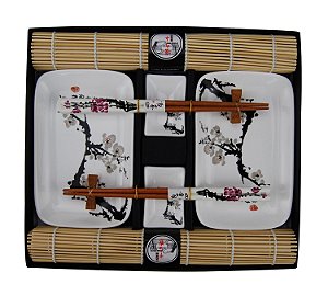 KIT DE COMIDA JAPONESA P 2 PESOAS 31CM X 27CM X 3,5CM