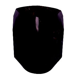 VASO DE VIDRO ROXO 11,5CM X 11,5CM X 13CM