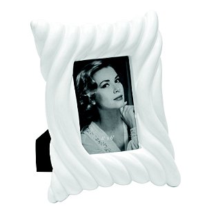 PORTA RETRATO BRANCO - FOTO 10X15 CM