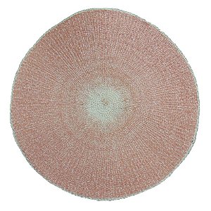 JOGO AMERICANO EM FIBRA NATURAL ROSA 38CM X 0,1CM