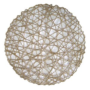 SOUSPLAT DEFIBRA NATURAL BEGE 38CM X 38CM X 0,1CM