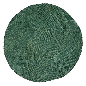 SOUSPLAT DE FIBRA NATURAL TURQUESA 38CM X 38CM X 0,2CM