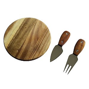 KIT PARA QUEIJO  2 PCS 31,6CM X 22,8CM X 2,8CM