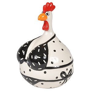 GALINHA DECORATIVA DE CERAMICA