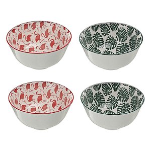 CJ DE BOWLS DE CERAMICA  4 PCS 14,5CM X 7CM 450ML