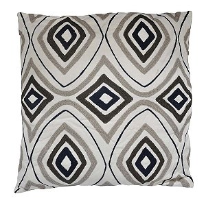 CAPA DE ALMOFADA EM ALGODAO COM RECHEIO