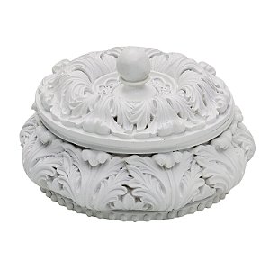 POTE DECORATIVO DE RESINA