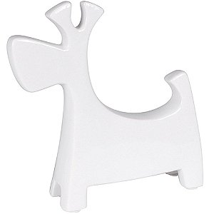 ANIMAL DECORATIVO - CACHORRO BRANCO