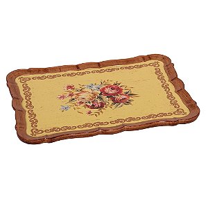 BANDEJA DE MADEIRA 51CM X 39,5 X 2CM