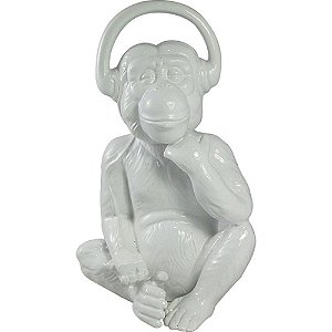 MACACO COM HEAD PHONE - 25 CM