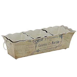 CJ DE CACHEPOTS DE FERRO 4PCS